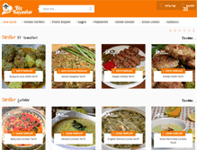 Tablet Screenshot of bizbayanlar.com